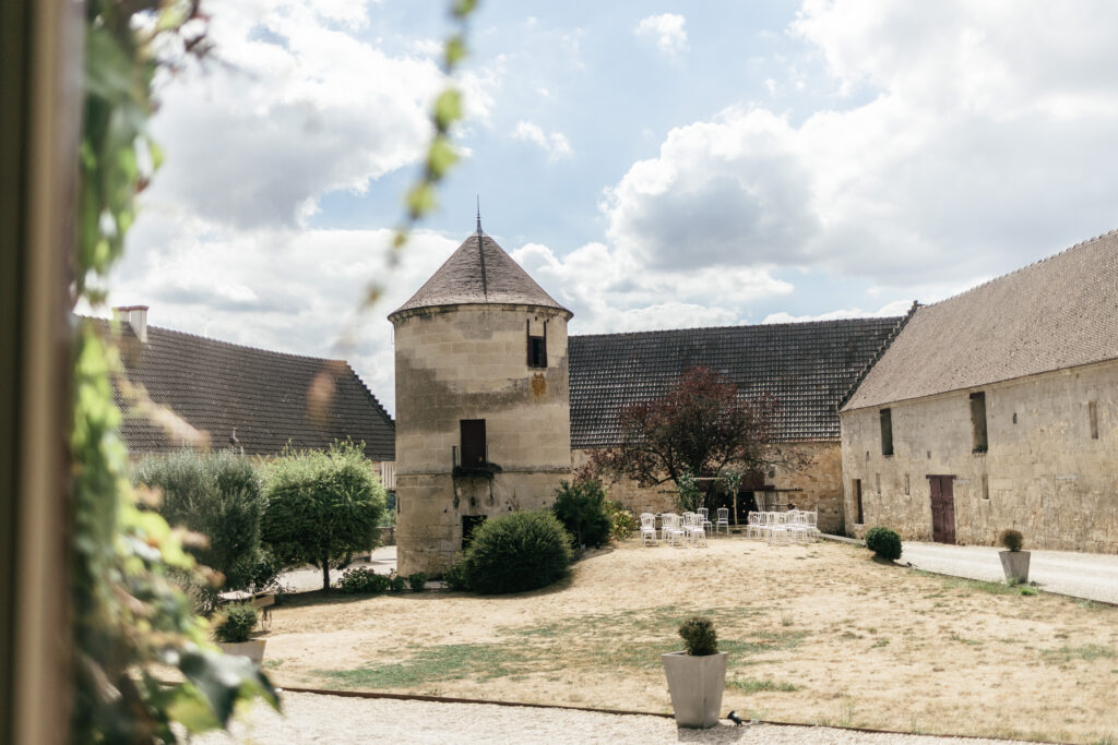 photo of French Chateau wedding photography and videography